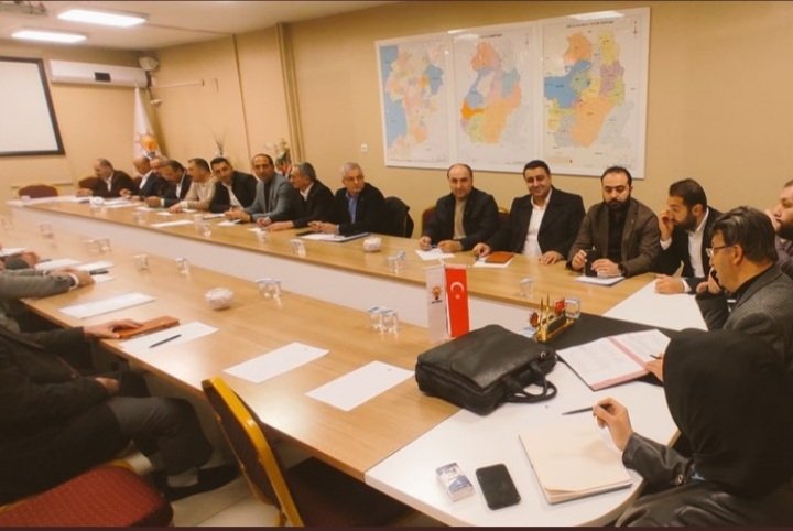 #İl Başkanımız <a href="/K_Turkmenoglu_V/">KAYHAN TÜRKMENOĞLU</a>, 13  İlçe Başkanı,İl ve İlçe Seçim kurulları başkanları ile birlikte istişare ve değerlendirme toplantısında bir araya geldik.