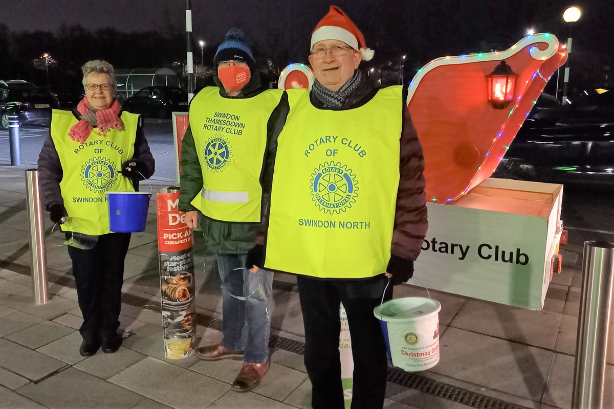 Please visit our Santa Sleigh outside Morrisons Haydon Wick 9am-7pm tomorrow. We are collecting for several deserving local charities. rotary-ribi.org/clubs/page.php…