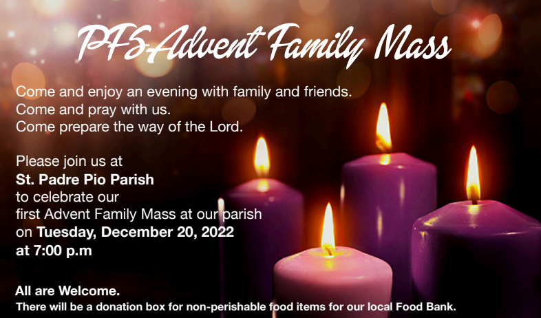 <a href="/PFS_YCDSB/">PopeFrancis_YCDSB</a> Advent Family Mass