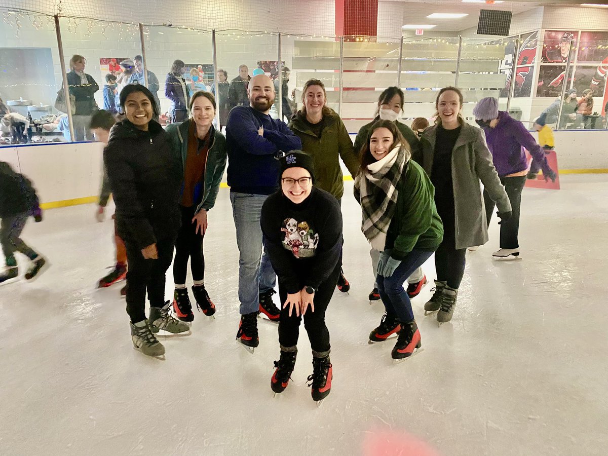 Ko lab ice skating team! Happy holidays!