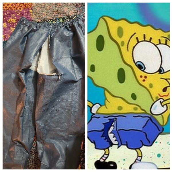 jenSedgley's tweet photo. Feeling like #spongebob with these @froggtoggs! Bought these from @DICKS and they ripped in one wear! What a waste. https://t.co/oakeFPrdVK