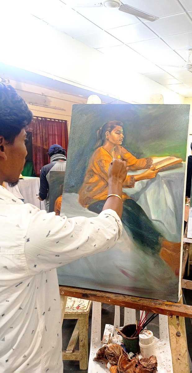 gope_balaram's tweet image. live model Study oil on canvas....
#livemodelstudy #oilpainting #painting #modelpaint #PainterOfTheNight #draw #livedrawing #female #modelstudy #drawingpajnting #artist