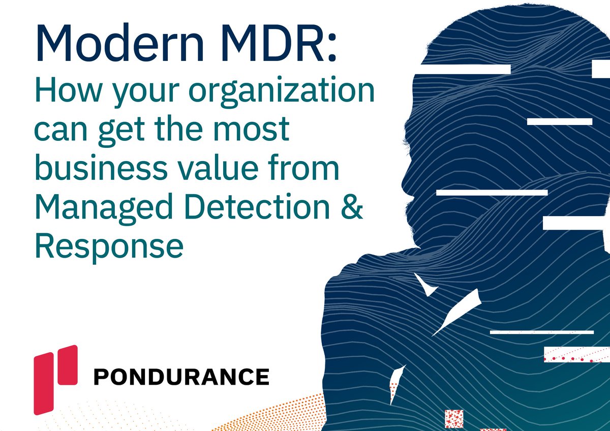 Learn about the top pressures and strategies driving current investments in detection and response, key attributes and capabilities of a modern #MDR solution, and how modern MDR adapts and resonates with market needs—in this on-demand webinar: bit.ly/3Cx3nYV #cybersec