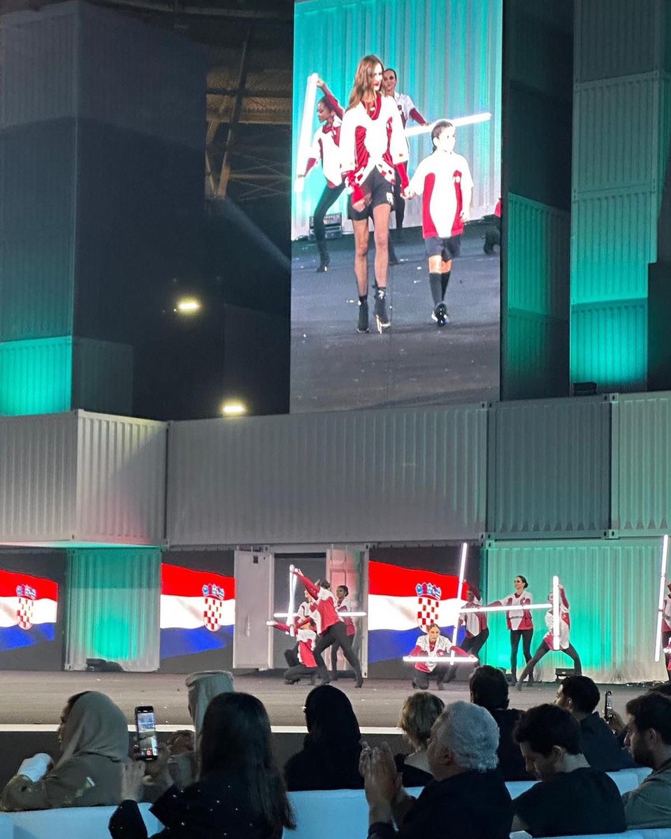 KolindaGK's tweet photo. At @EAA_Foundation, not-to-profit organisation that provides education and access to learning for vulnerable children, event hosted by @almayassahamad. Wearing @KRIEDESIGN.

@QF @QatarCreates #m7qatar #Croatia #VolimHrvatsku #FIFAWorldCup #Qatar2022 #LoveCroatia https://t.co/X3bRkiDOVH