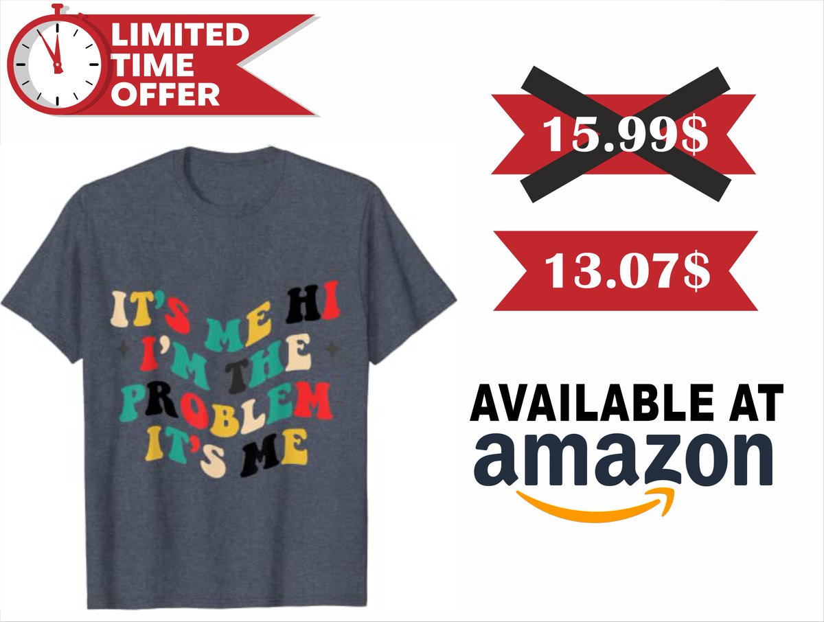 _reem_store's tweet photo. It's Me, Hi, I'm The Problem It's Me Groovy Funny Vintage T-Shirt
Link : https://t.co/Gphx4KafCB

#XboxFreeCodeFriday #Meet2023AtMidnight Barbie Pikachu Zach Wilson #freecodefridaycontest Matthew Lillard #SOTY Spaces #FursuitFriday #sarcasm #psychopass https://t.co/YX8vuVakss