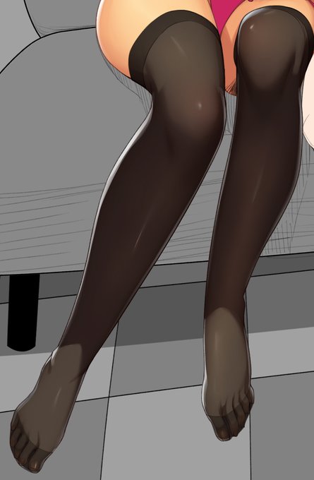 私がタイツだけ塗るわけないぜ? 