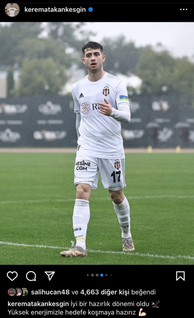 AnalizSporcom's tweet photo. 📸Kerem Atakan Kesgin'in instagram paylaşımı:

"İyi bir hazırlık dönemi oldu.🦅
Yüksek enerjimizle hedefe koşmaya hazırız 💪🏻" https://t.co/IoTMmrIhV0