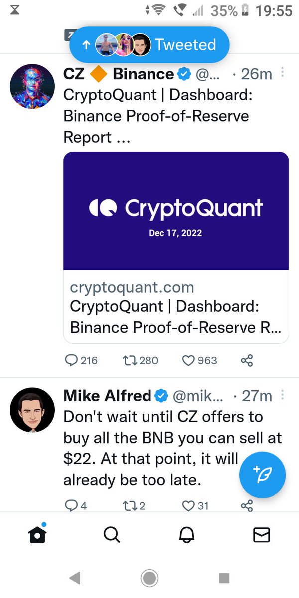 WelshStacker's tweet image. Mike Alfuds timing 😂... Promptly deleted 🙄
#Binance