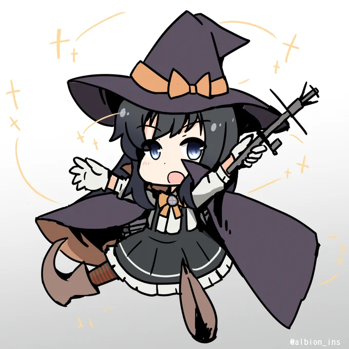 朝潮_ハロウィンVerです!1h35m#艦これ版深夜の真剣お絵描き60分一本勝負#艦これ版真剣お絵描き60分一本勝負_20221216 