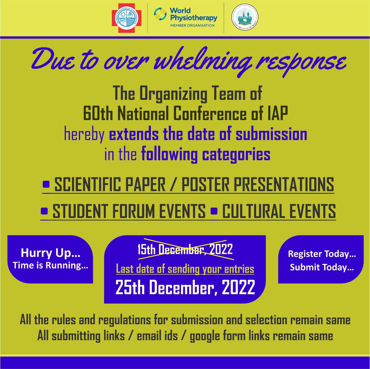 SagarNaikPT's tweet image. #iapconference #physiotherapy #registernow #submitnow