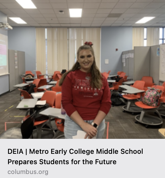 Connecting classroom learning to the real world: columbus.org/deia-rethinkin…