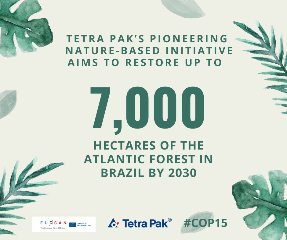 #COP15 &gt;&gt; Spotlight on <a href="/Tetrapak/">Tetra Pak</a>

🌿 As part of Tetra Pak’s commitment to reach net-zero GHG emissions in its operations by 2030, the Araucaria Conservation Programme aims to:
👉 Encourage biodiversity
👉 Benefit local communities
👉 Protect endangered species

#ForNature