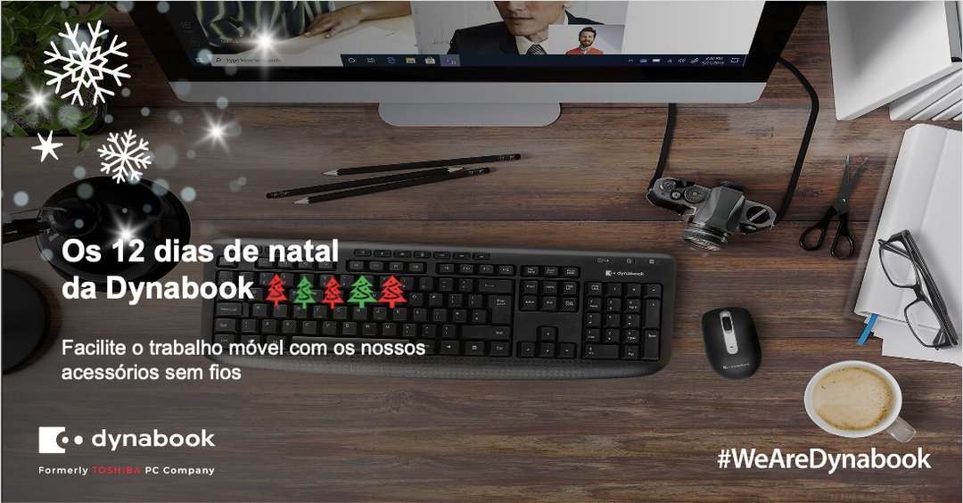 dynabookPT's tweet photo. Torne o seu espaço de trabalho menos confuso, com os acessórios sem fios da Dynabook.

Conheça os nossos acessórios: https://t.co/ASVXoHiKwC https://t.co/xxEdmDkUTO