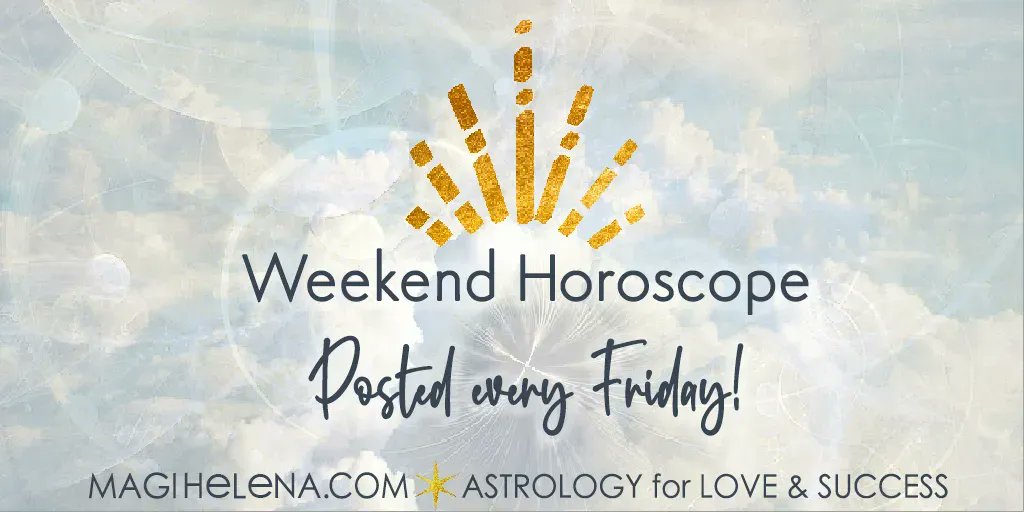 MagiHelena's tweet photo. Check out your FREE WEEKEND HOROSCOPE! https://t.co/6SrDAmY15V  ✨👊🎉
#weekendhoroscope #horoscope #weekendvibes #weekender #weekendmode #Astrology #Ally #AccurateAstrology #Horoscope #TimingIsEverything #KnowledgeIsPower #Manifest #Manifestation #LawOfAttraction https://t.co/IyzoU8vDwD