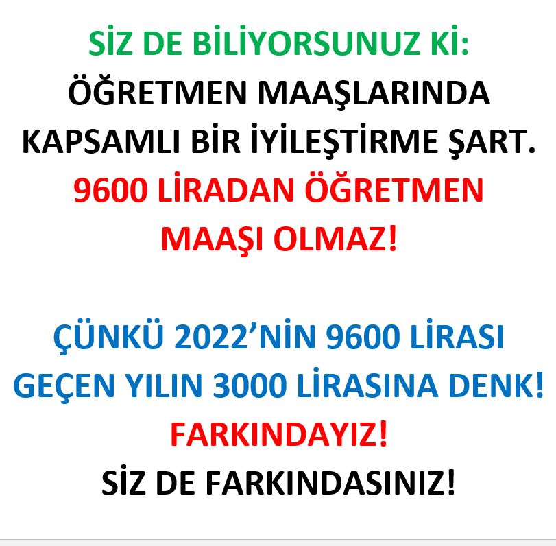 #FakirFukaraOgretmeneEkZam