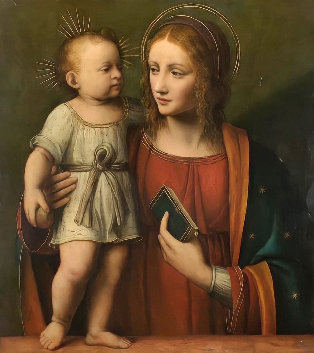 Madonna and Child  #BernardinoLuini XVI