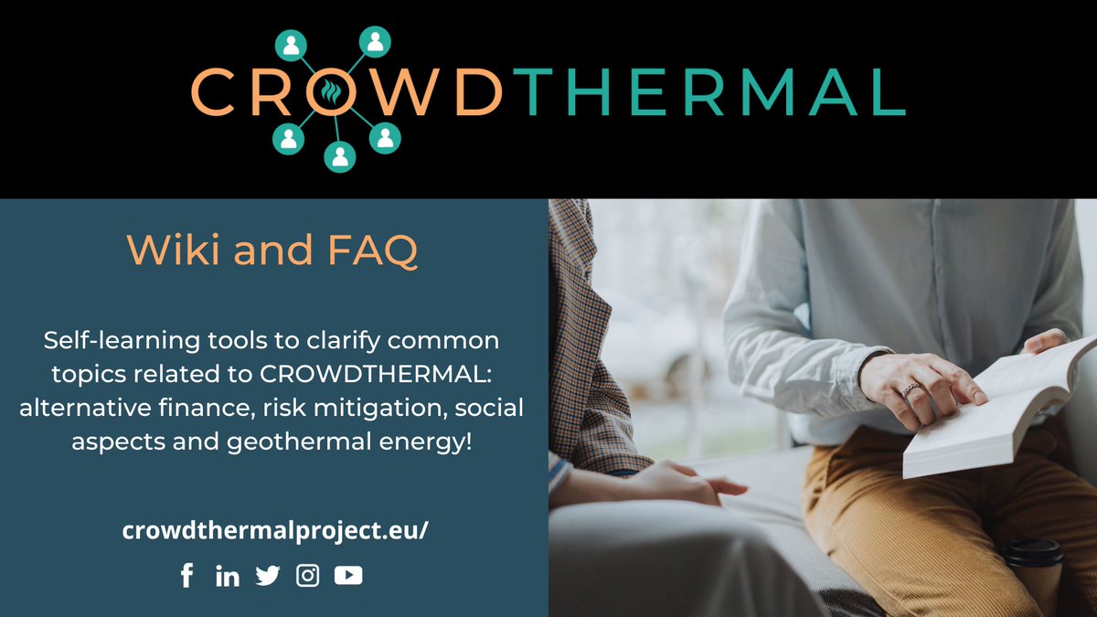 ℹ️ #CoreServicesTutorials: Information Catalogue for self-learning &amp; Frequently Asked Questions.
How can I educate myself about the topics that we are addressing in CROWDTHERMAL?
Check the tutorial and explore these tools at👇
bit.ly/3PvsiRt