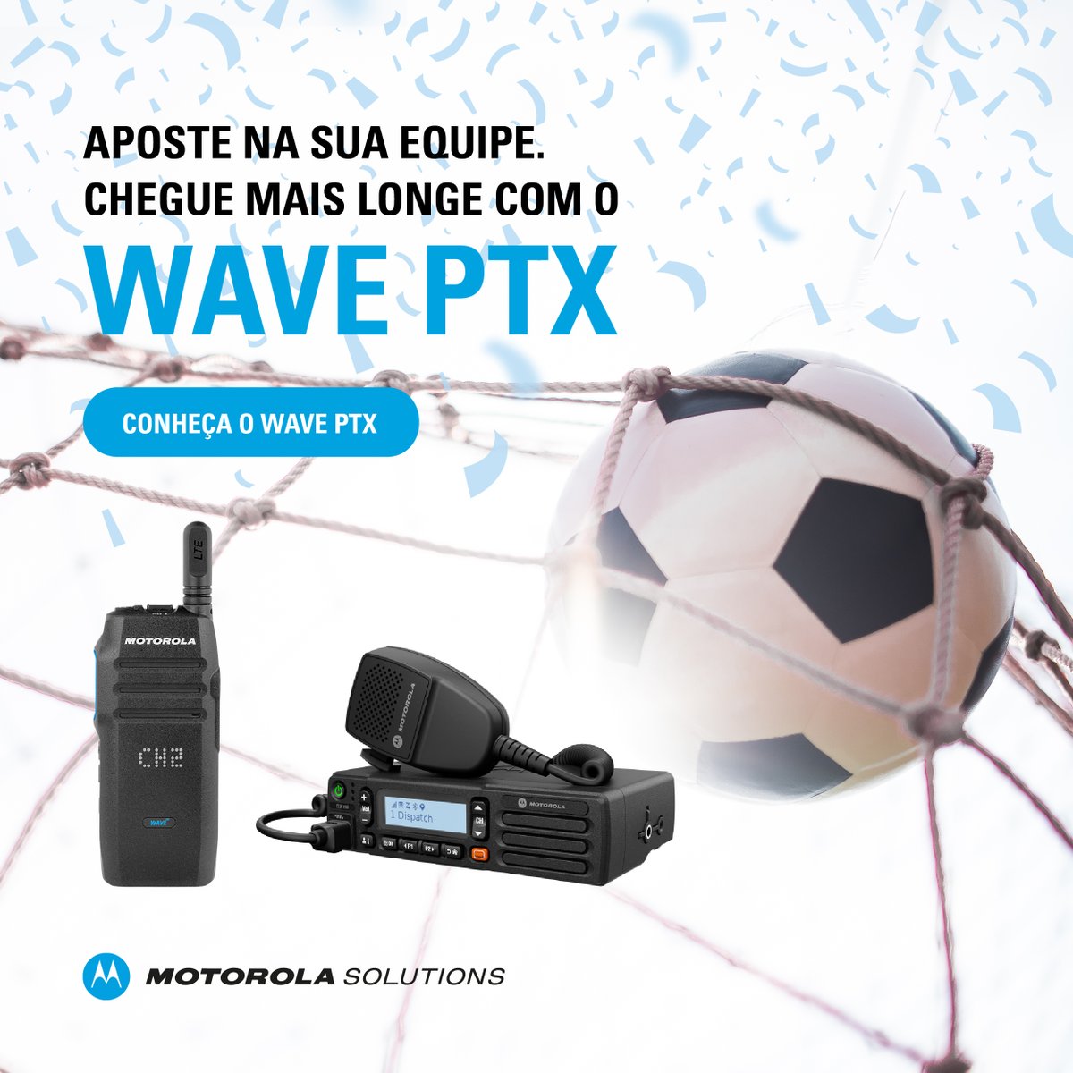 MotorolaSol_Br's tweet photo. Conecte toda a sua equipe e vá mais longe com nosso Serviço de Comunicação Instantânea “Push To Talk” #PTT #WAVEPTX! 👉 https://t.co/9xqBL5akIL https://t.co/NDA2DJASak