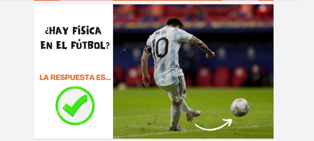 Ok, veo a muchos extranjeros que piensan que la pelota está imantada a los botines de los jugadores argentinos y que por eso ganamos. 
1 fav y arranco con la presentación que hice sobre la física en el fútbol hace un tiempito para una materia.