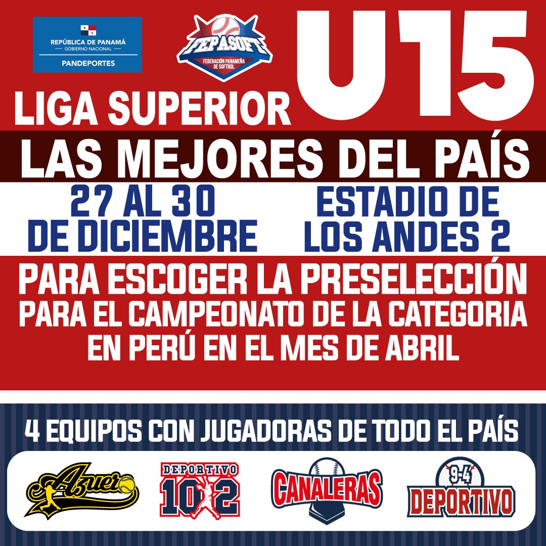 centraldeporte_'s tweet photo. Termina el año 2022 con Softbol 🥎 y comienza el 2023 con Softbol 🥎

La @fepasoft invita a seguir Femenino U-15, Superior Masculino y Campeonato de Veteranos de 50 años y más.

#CentralDeportes https://t.co/F2wm78Umk6