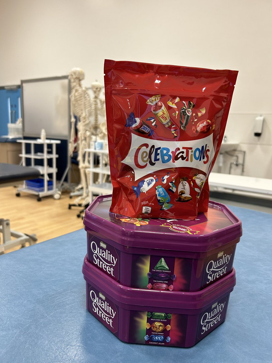 That’s a wrap on 2022 teaching! Time for some choccies! Clinics are now closed until a/c 16th January when teaching returns for Semester 2!