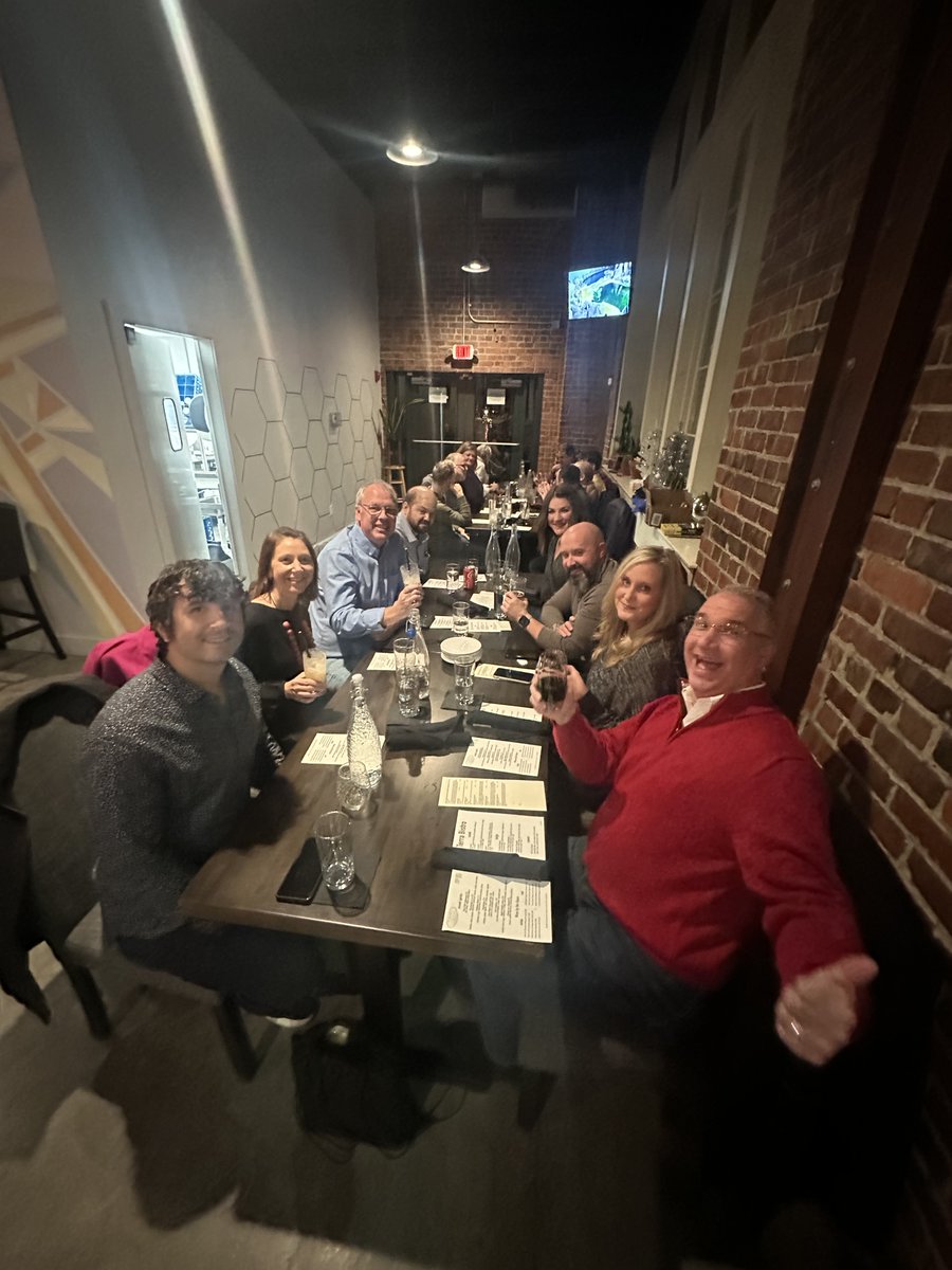 Arkinetics_Inc's tweet photo. Merry Merry! Last night was Arkinetics' company holiday party, and what better place to have it than the recently renovated (by yours truly) Terrestrial Brewing Company. The atmosphere was festive and the food was amazing! We had so much fun in the midst of a very busy season. https://t.co/xeapPpwUMc