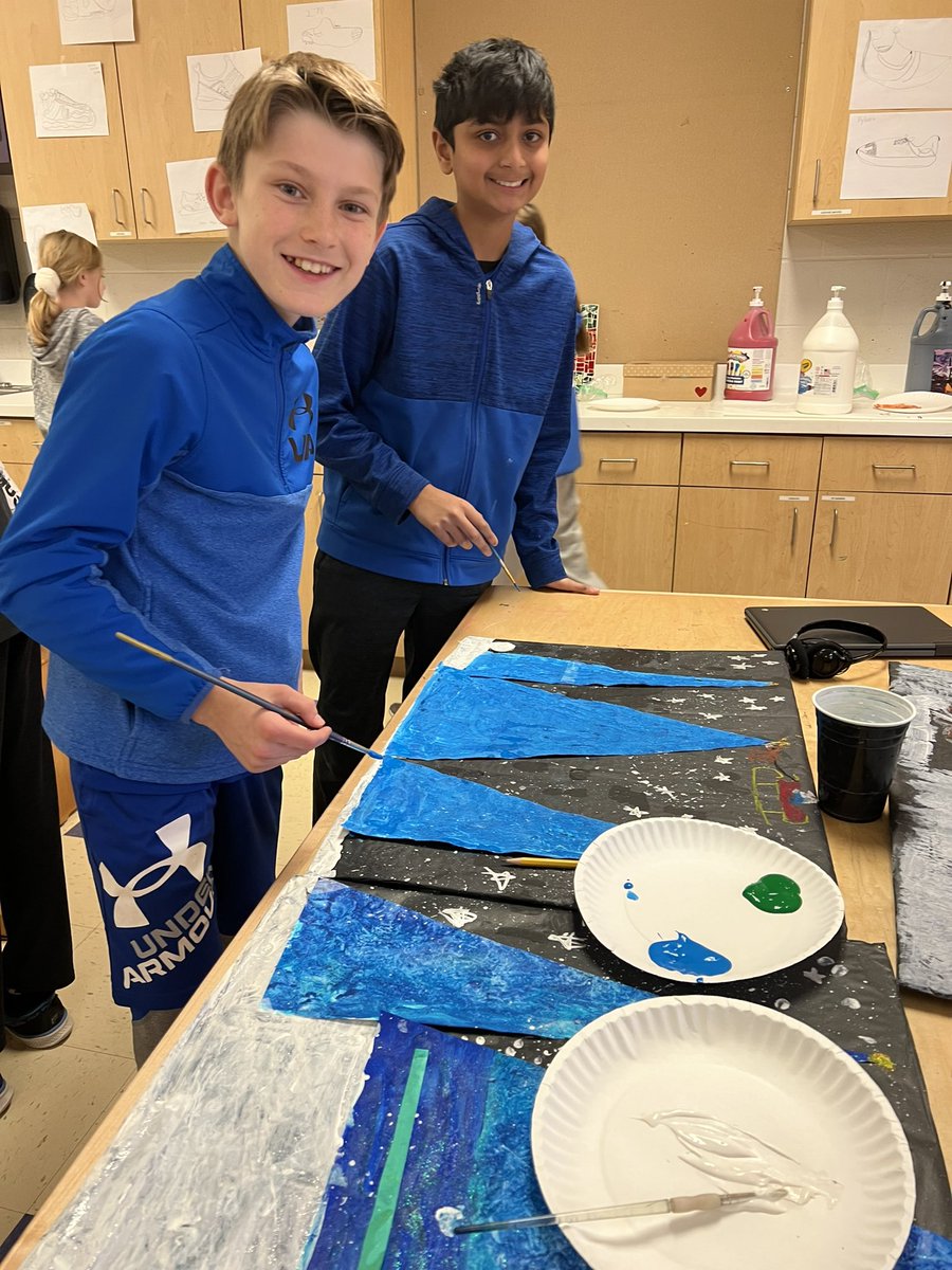 Getting in the holiday spirit!  
Grade 6