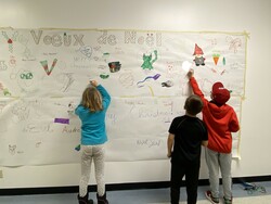 Thank you to all our families for joining us on Dec 14 and 15th It warmed our hearts to celebrate this holiday season with all of you
Thank you to our staff for sharing their time and making this event extra special for our school community
Warm wishes
Mme Leggat &amp; Mme Cummins