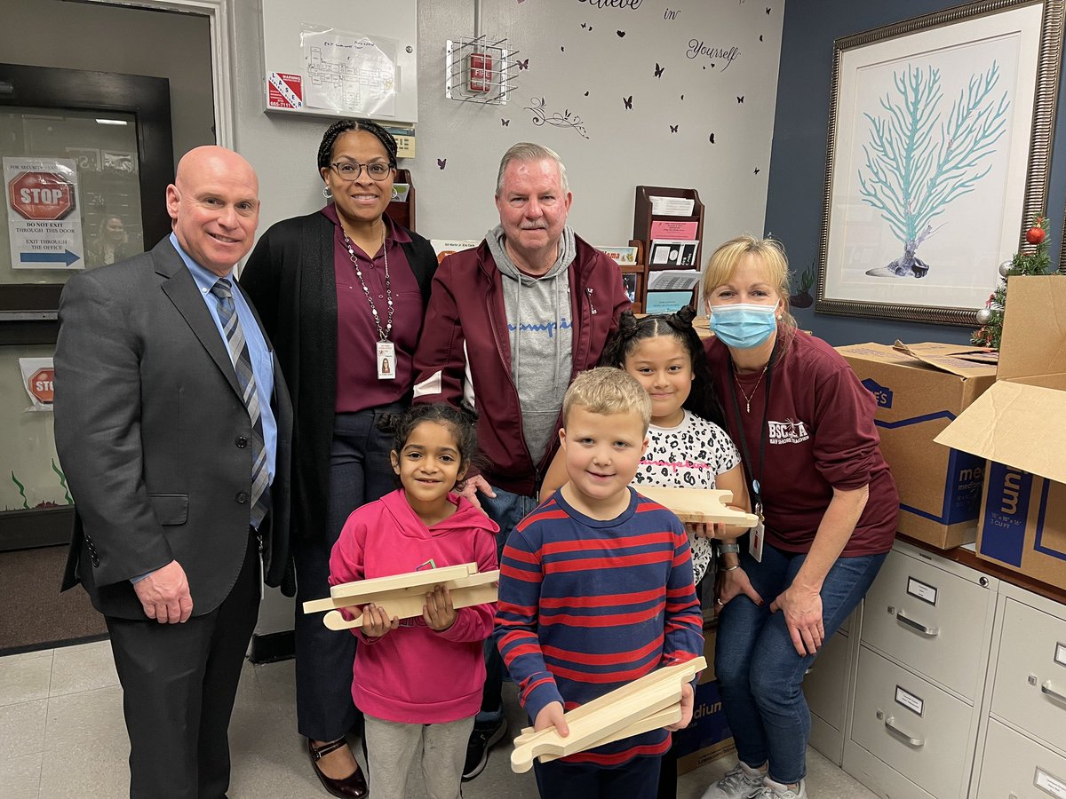 Thanks to Bay Shore grad and community member Charlie Flood for creating the parts for wooden sleds that our students will create over the next week.