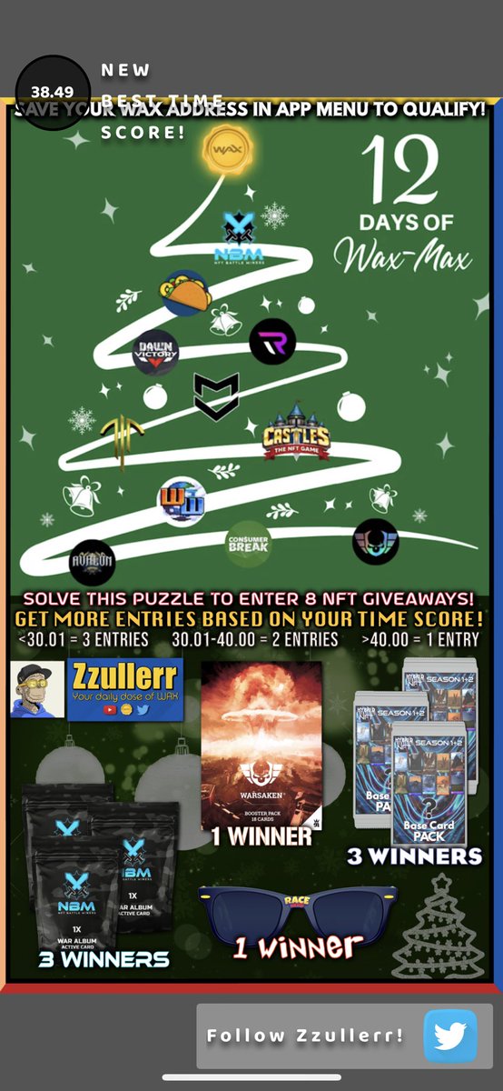 Qitorian's tweet photo. @Zzullerr @ConsumerBreak #WAXmas let’s gooooo 😁 https://t.co/zOdxJnXct7