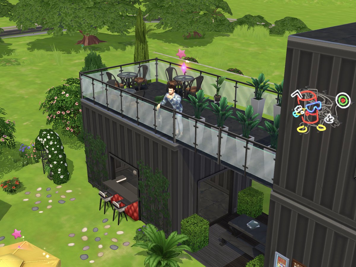 ZnamTSM's tweet photo. Part 2
#simsfestival #thesimsmobile #tsm #ShowUsYourBuilds #mybalconybuild #simsmobile #containerhouse #containerbuilding https://t.co/hrcYHkbSdc