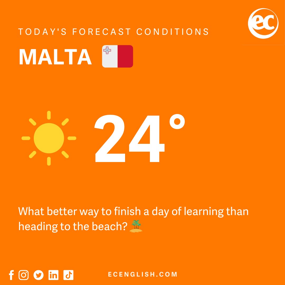ECEnglish's tweet photo. Our students in Malta are currently loving life, are we sure it's December? 🔥

#ecexperience #ecenglish #findyourvoice #findyourinspiration #findyourmotivation #findyourvision https://t.co/U3q87gfge3