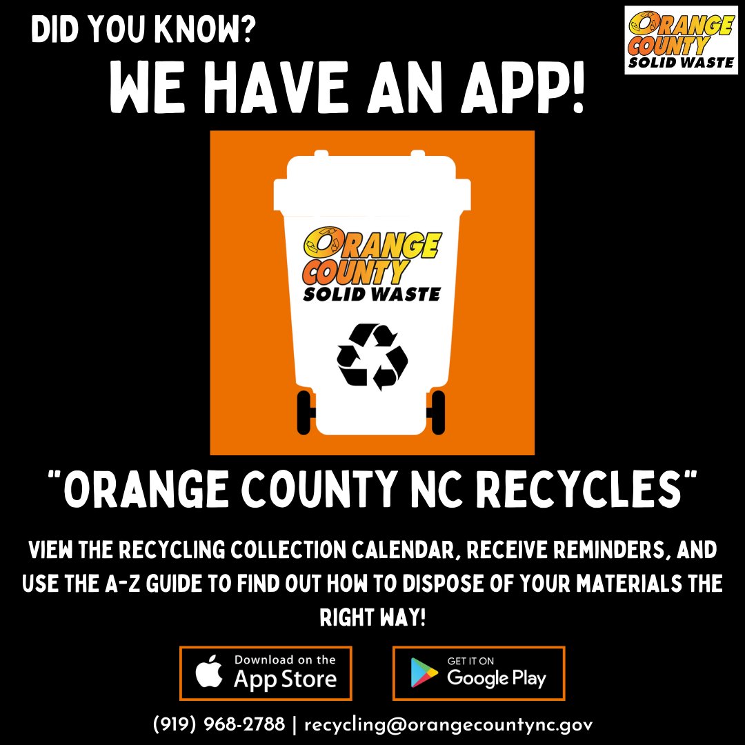 Orange County NC Solid Waste tweet media