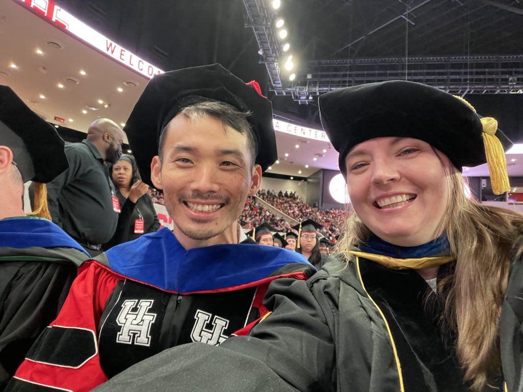 Celebrating <a href="/UHouston/">University of Houston</a> graduation with <a href="/HidetakaHibino/">Hidetaka Hibino</a>!!!!