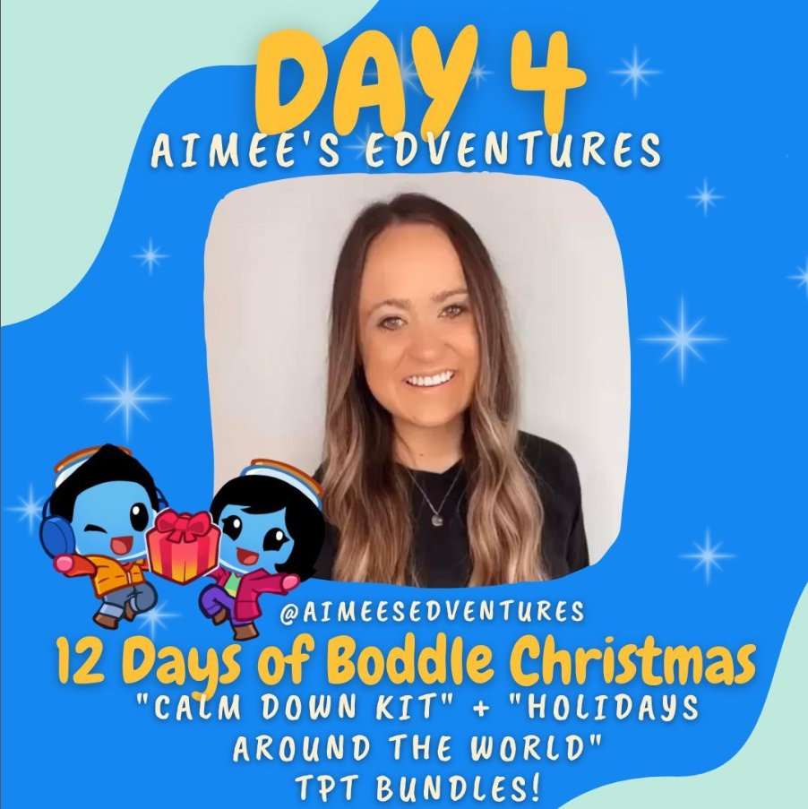 It is not too late to enter this week's AWESOME GIVEAWAYS 🎁🎁

Head over to @boddlelearning on Instagram to enter for a chance to win 🤩

#Giveaways @happyholidays @12daysofgiveaways #elementarymath

@aimeesedventures