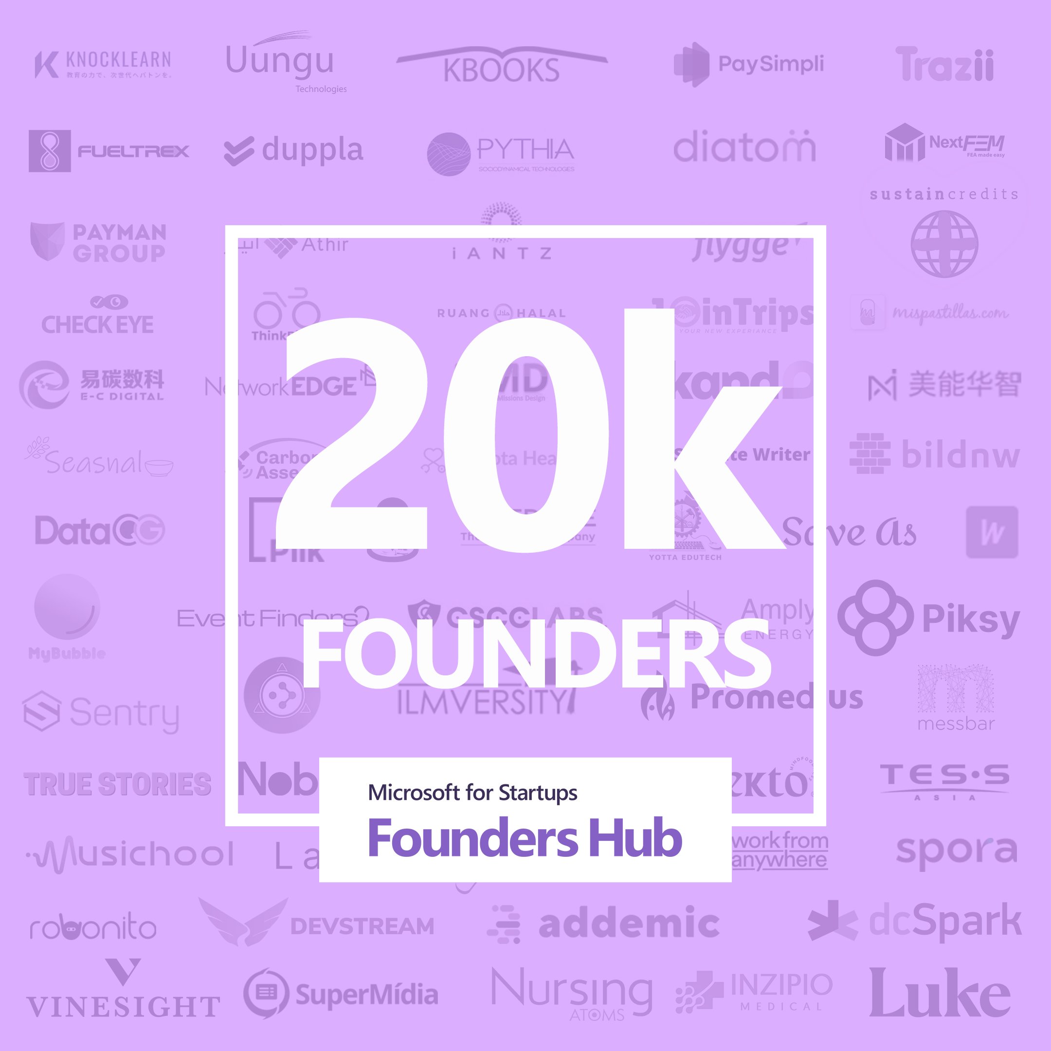 Microsoft for Startups (msft4startups) / Twitter