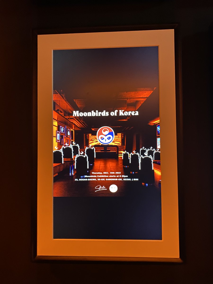 Moonbirds of Korea tweet media