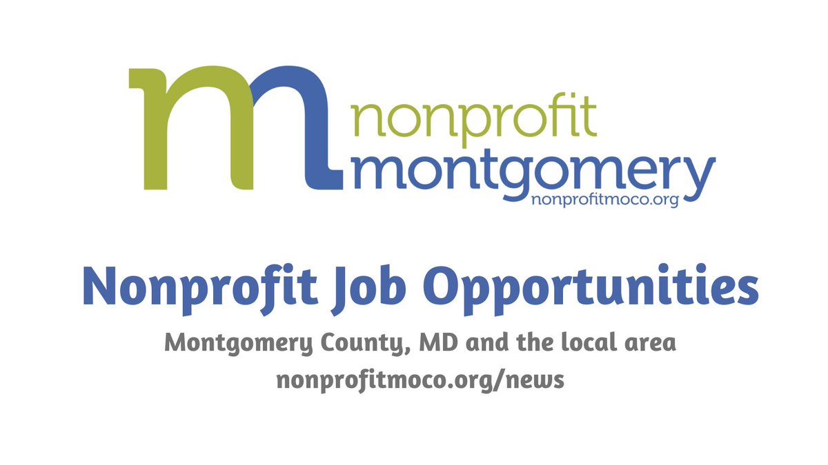 Nonprofit Montgomery (@nonprofitmoco) on Twitter photo Looking for a new job? Check out who is hiring: <a href="/MoCoFoodCouncil/">MoCoFoodCouncil</a> <a href="/MannaFoodCenter/">Manna Food Center</a> <a href="/Ayuda_DMV/">Ayuda</a> <a href="/InterfaithWorks/">Interfaith Works</a> <a href="/CB_EmpowerGirls/">Community Bridges</a> <a href="/aalead/">Asian American LEAD</a>
Learn more: nonprofitmoco.org/news
#mocoNonprofits #newjob #jobalert Looking for a new job? Check out who is hiring: <a href="/MoCoFoodCouncil/">MoCoFoodCouncil</a> <a href="/MannaFoodCenter/">Manna Food Center</a> <a href="/Ayuda_DMV/">Ayuda</a> <a href="/InterfaithWorks/">Interfaith Works</a> <a href="/CB_EmpowerGirls/">Community Bridges</a> <a href="/aalead/">Asian American LEAD</a>
Learn more: nonprofitmoco.org/news
#mocoNonprofits #newjob #jobalert