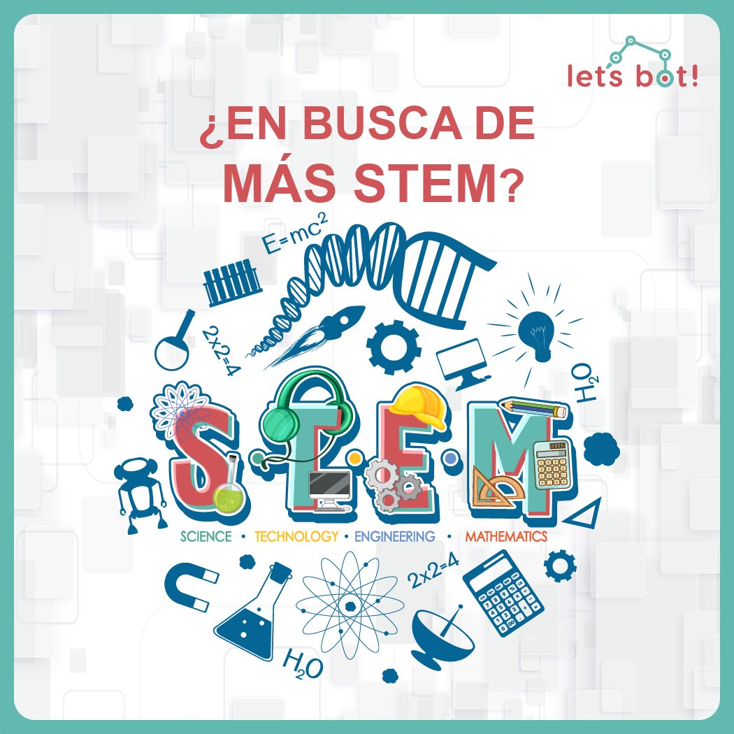 letsbotcamp's tweet photo. Un año nuevo, nuevas oportunidades para atraer más personas a las STEM. ¿Sabes cómo hacerlo?
✅Busca actividades y recursos STEM en tu comunidad.
✅Participa en todos los talleres y cursos que encuentres
#LetsBot #OpportunityForAll #OportunidadesParaTodas #GirlsInSTEM https://t.co/ooMEa0UP0B