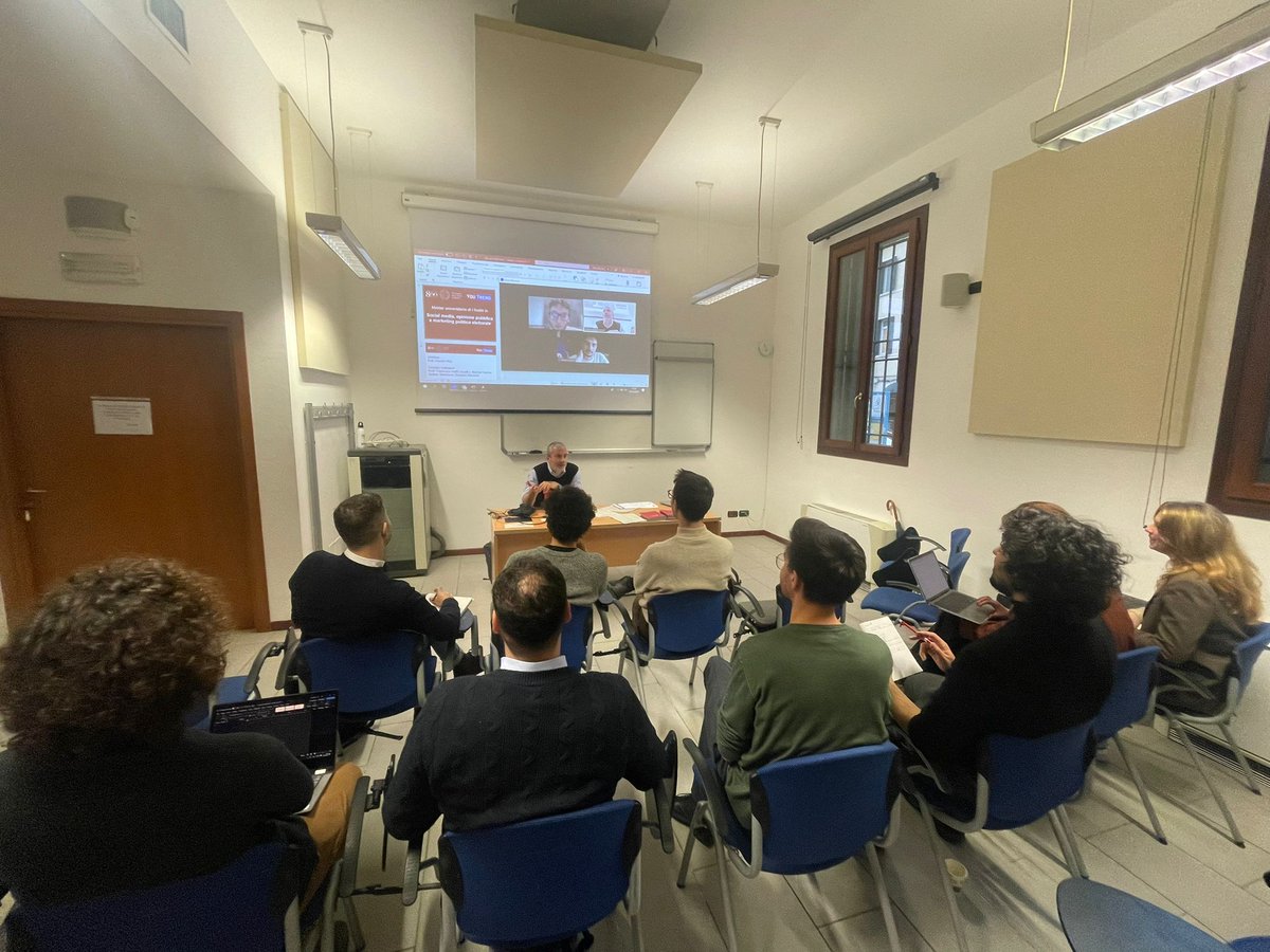 Youtrend (@you_trend) on Twitter photo Oggi il prof. <a href="/cldriva/">Claudio Riva</a> ha inaugurato il <a href="/master_smp/">Master Universitario SMP</a> in social media, opinione pubblica e marketing politico elettorale, nato dalla collaborazione tra YouTrend e <a href="/UniPadova/">Università di Padova</a>! Oggi il prof. <a href="/cldriva/">Claudio Riva</a> ha inaugurato il <a href="/master_smp/">Master Universitario SMP</a> in social media, opinione pubblica e marketing politico elettorale, nato dalla collaborazione tra YouTrend e <a href="/UniPadova/">Università di Padova</a>!
