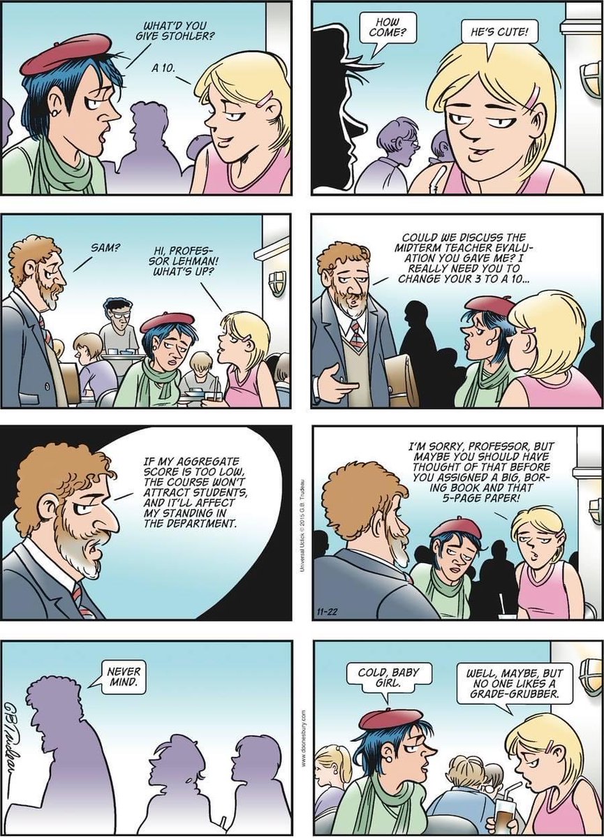 QuantumAephraim's tweet photo. Happy #CourseEvaluations season to all my academic friends!
#AcademicTwitter #AcademicChatter https://t.co/Oh2yqtjqjB