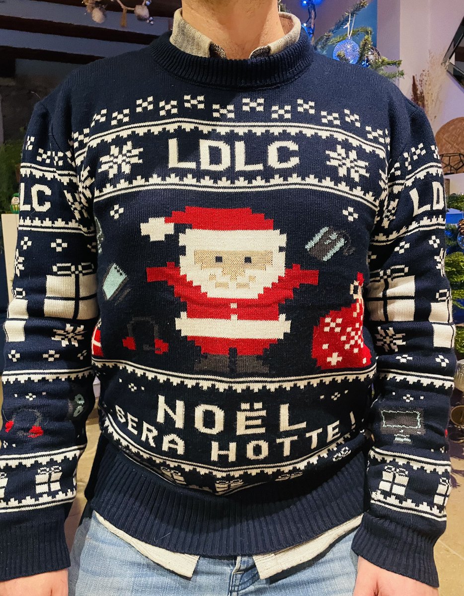 LDLC's tweet image. 🎁 Concours de Noël 🎄
Un superbe pull collector à gagner ! 🎅🎁
Pour l’avoir, répondez à ce tweet en expliquant pourquoi vous le méritez plus que les autres ! 👇
#PullDeNoel #journeeinternationaledupulldenoel
Tirage jeudi prochain ! 🍀
