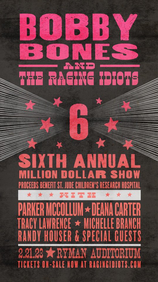 Bobby Bones on Twitter "It’s that time. Tickets to the show on sale