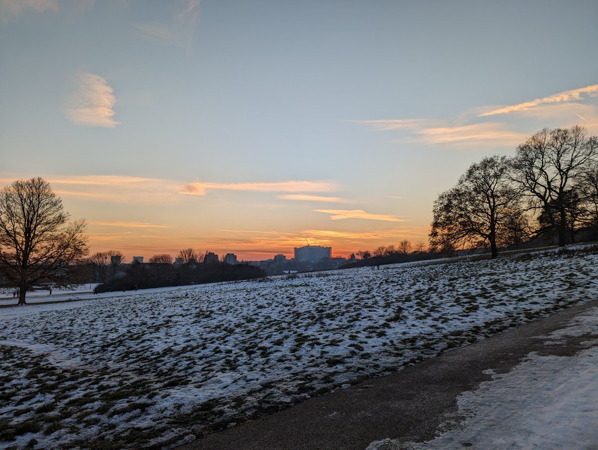 Still a surprising amount of snow left on Hampstead Heath since Monday, but the chilly ambient temperature is no detriment to this Bertrand Amboise Nuits St Georges 2017 which is refined yet fruity, lovely soft mouth feel then just a hint of tannic warmth to finish.