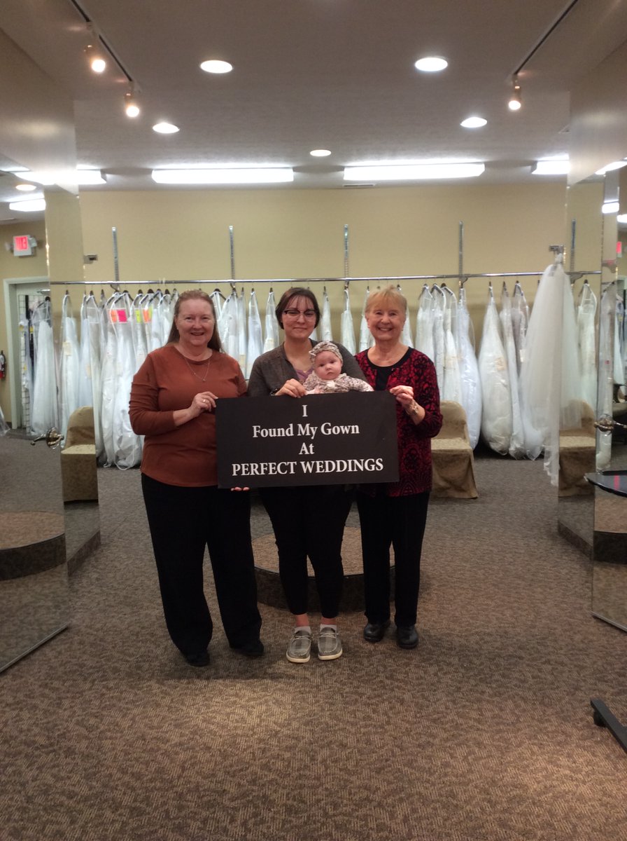 PWBridals's tweet photo. 👰 Found The Gown Friday 👰
What do you do when you work at the best bridal shop? You spend a few hours shopping with your amazing coworkers who help you find the prettiest dress! https://t.co/c8P1iyQ9Zd
