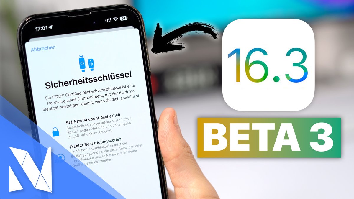 NilsHendrikWelk's tweet image. Nach dem Release von iOS 16.2 hat Apple nun auch iOS 16.3 Beta 1 für Entwickler veröffentlicht📱🔄 Alles wichtige was neu ist, zeige ich euch in meinem neuen kurzen Video! 😁🔥 #iOS163 #iOS163Beta1 #iOS16Beta 
--&amp;gt; youtu.be/wB0hMU1QN_Q