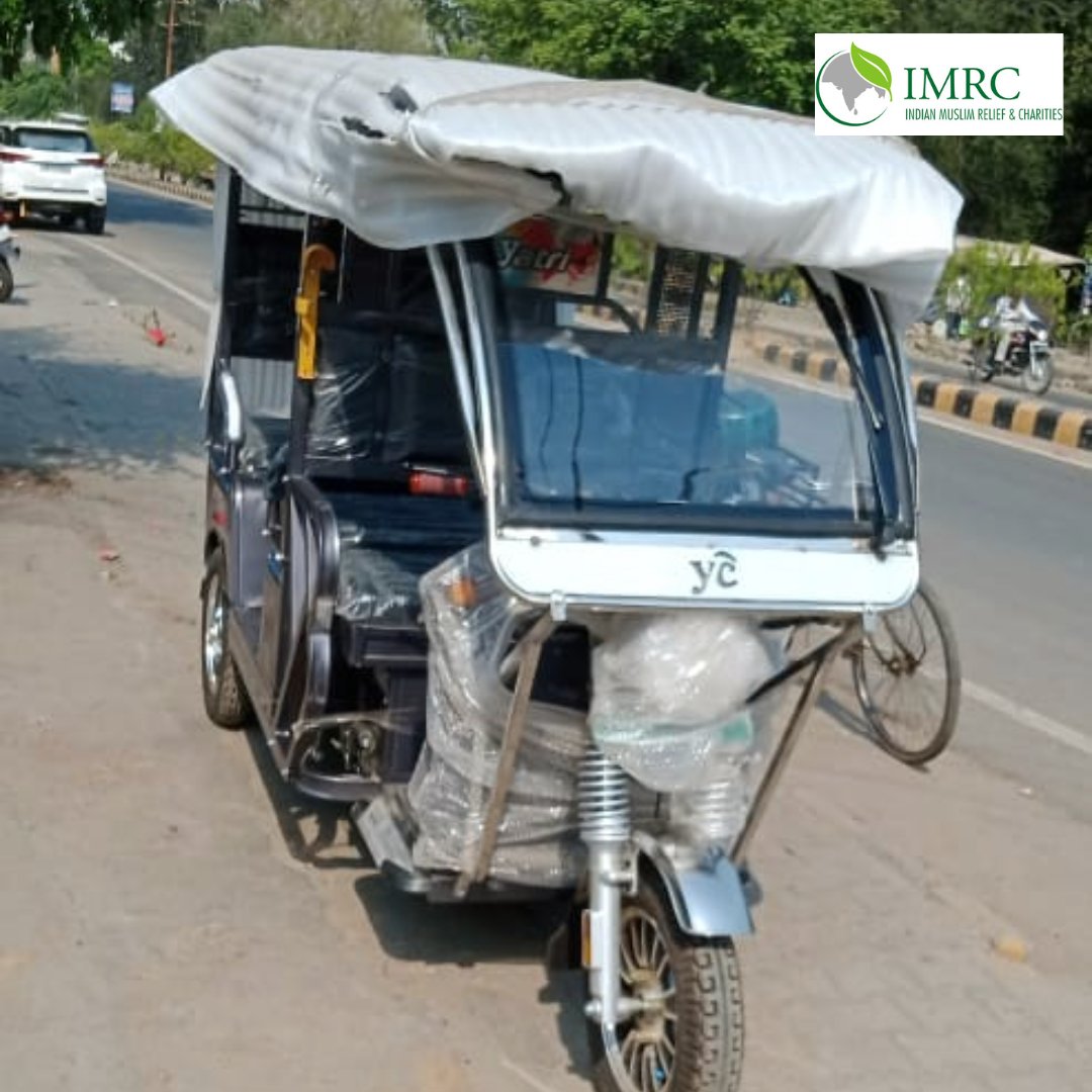 IMRC_USA's tweet photo. These E- rickshaws you provided are getting families out of misery and poverty.
JazakAllah khair for your generosity.
#BreakThePoverty #Donate #Kindness #Livelihood #Supportlivelihood https://t.co/k3w30NXBOD