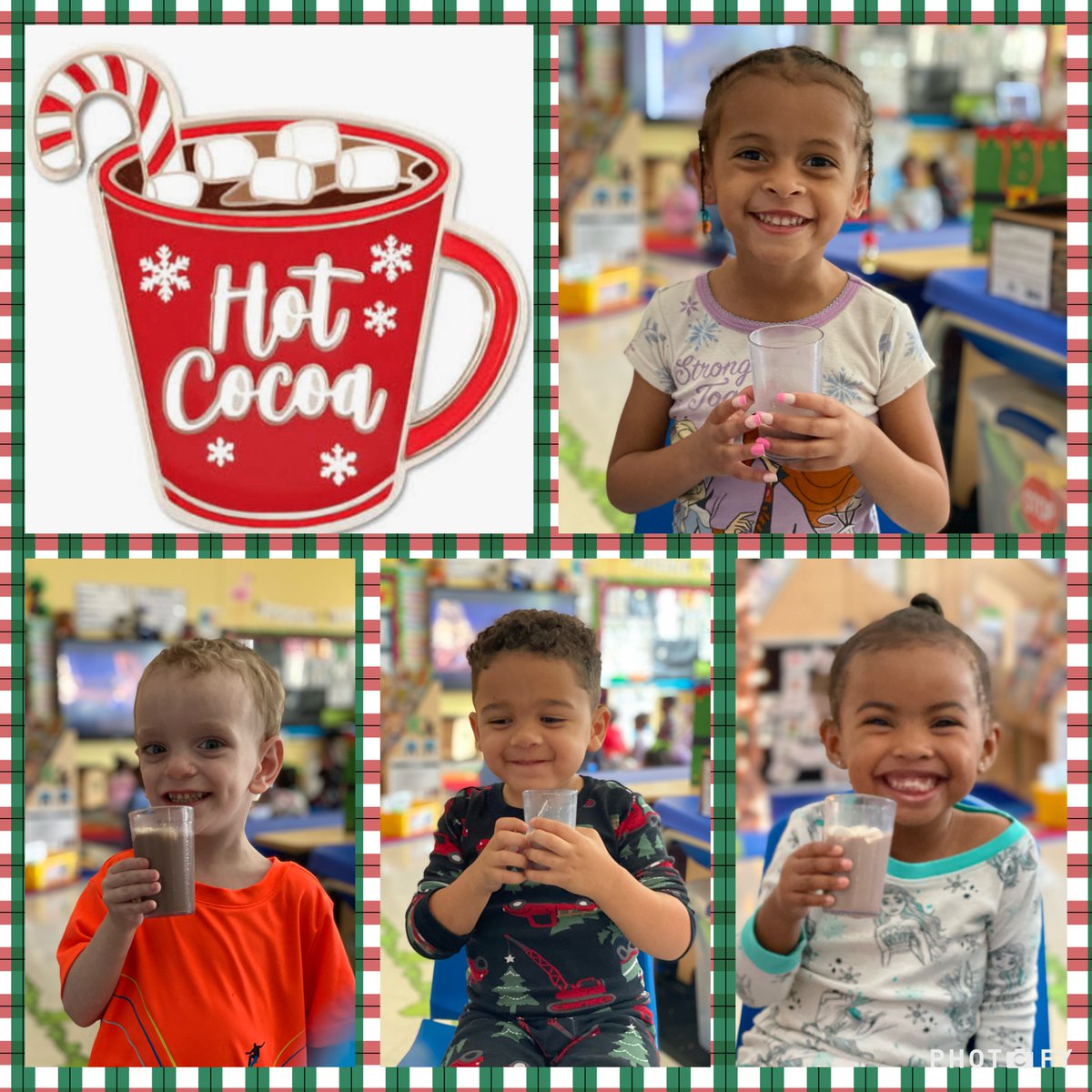 WBRelearning's tweet photo. PJs, Polar Express, and hot chocolate! These Head Start students are getting ready for the holiday break! #WBReLearning #WBRProud https://t.co/llYmMP9R56