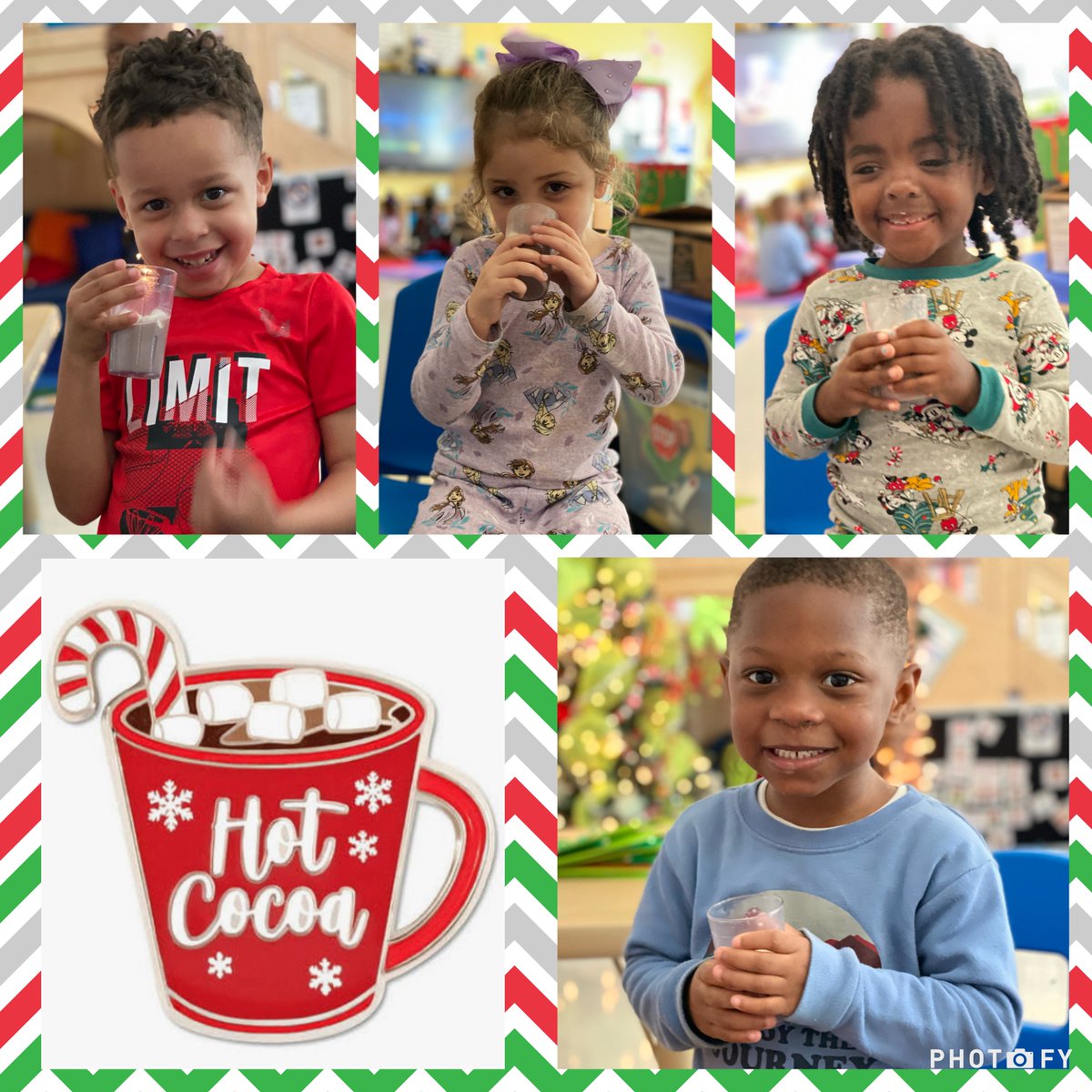 WBRelearning's tweet photo. PJs, Polar Express, and hot chocolate! These Head Start students are getting ready for the holiday break! #WBReLearning #WBRProud https://t.co/llYmMP9R56