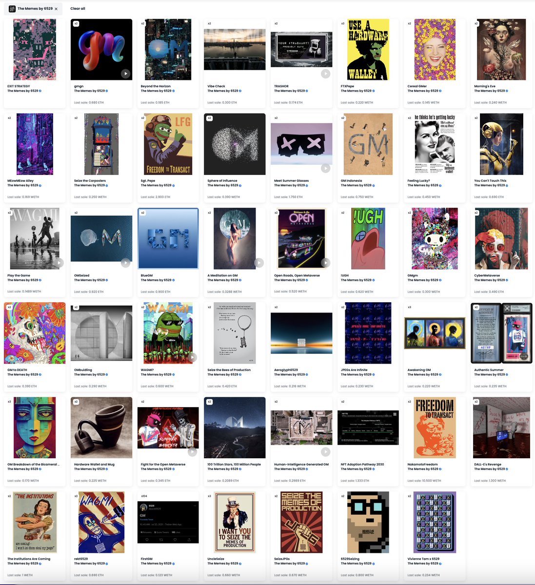 Flywheel ⌐🆇🆇 on Twitter "After minting Meme Card 47 "EXIT STRATEGY